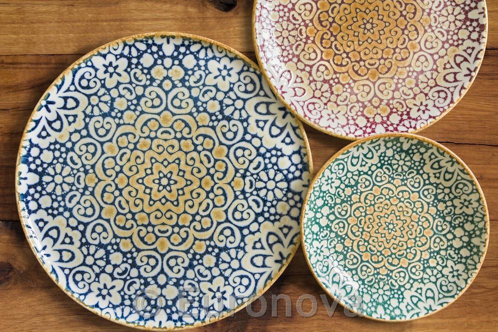 Alhambra Deep Plate Bloom / 25cm / 6pcs