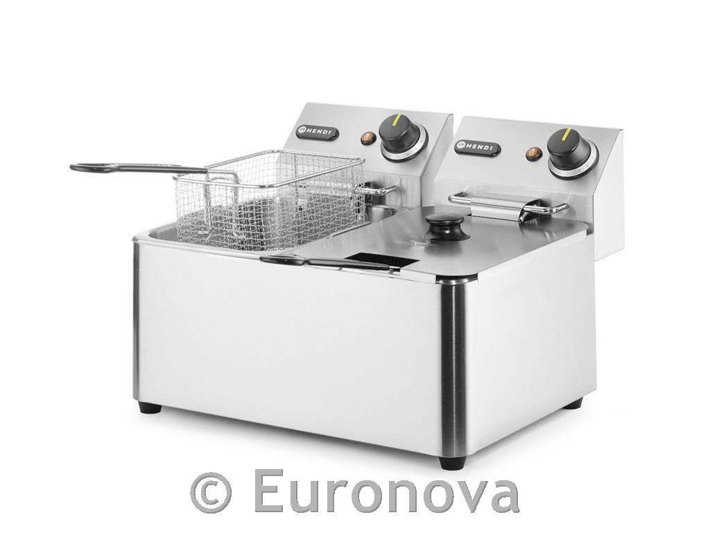 Deep Fryer / 2x4L /2x3000W/ Kitchen Line