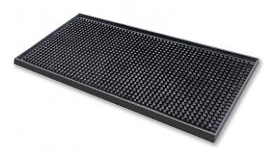 Bar Mat Rubber / 30x15cm / Black