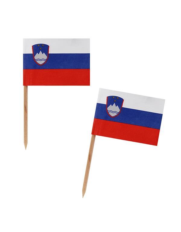 Skewers Flags / SlOvenian / 7cm / 500pcs